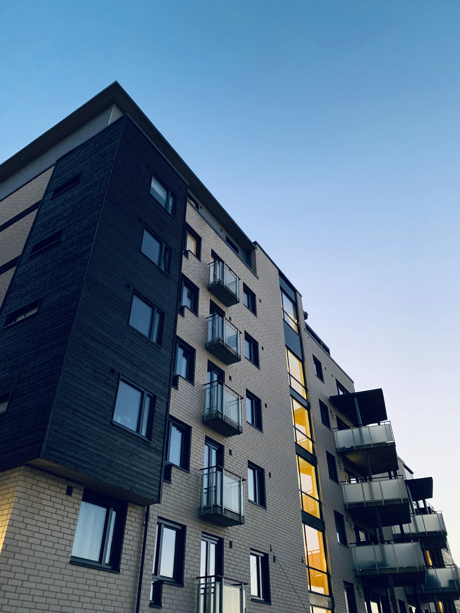 Modern highrise residential tower